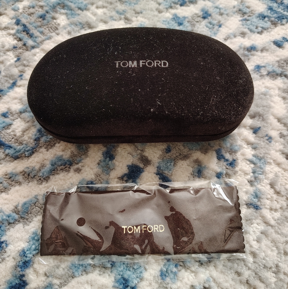 New Tom Ford case for glasses.